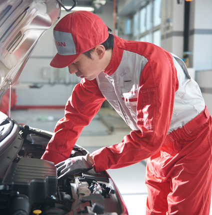 自動車整備のお仕事です